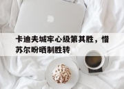 开云体育在线登入-卡迪夫城牢心级第其胜，惜苏尔盼晒制胜转